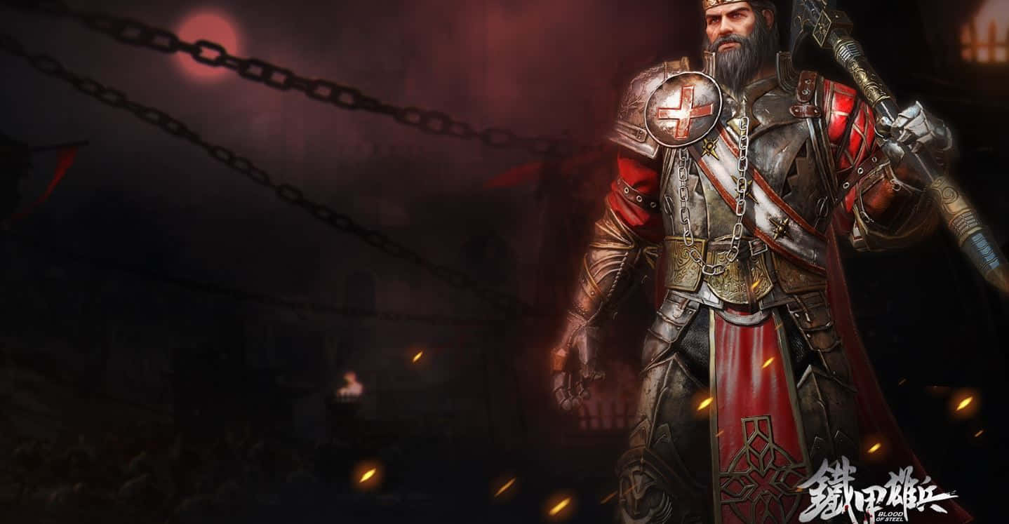 Blood Of Steel - Epic Battle Of Heroes And Swords Wallpaper