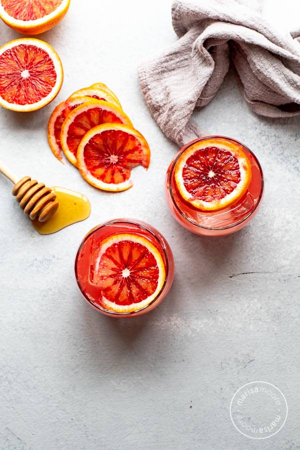 Blood Orange Citrus Fruit Drink Honey Wallpaper