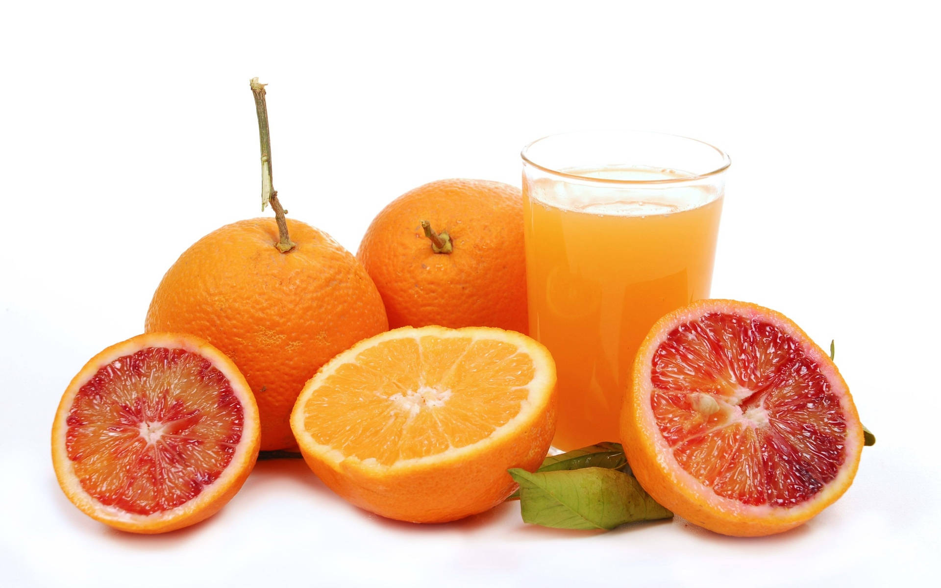 Bebidade Fruta De Naranja Sanguina Fondo de pantalla