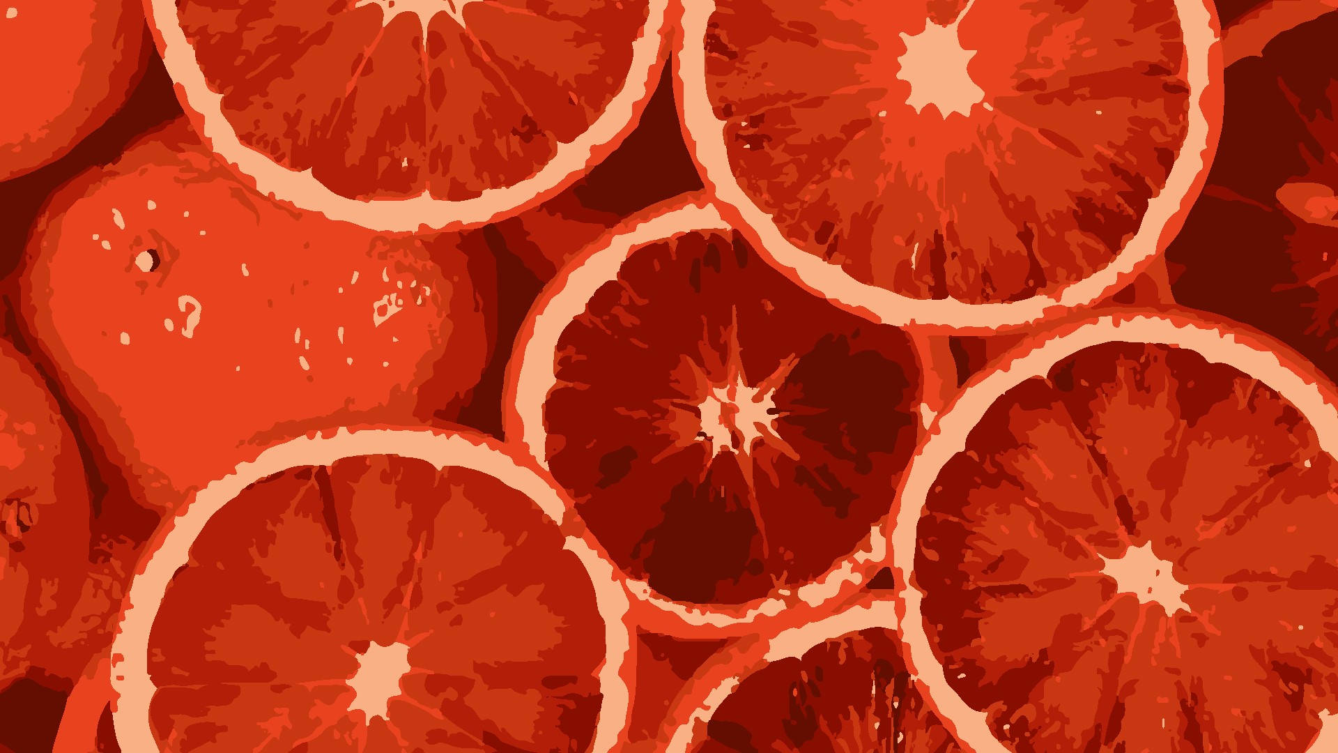 Blutorangezitrusfrucht Rote Ästhetik Wallpaper