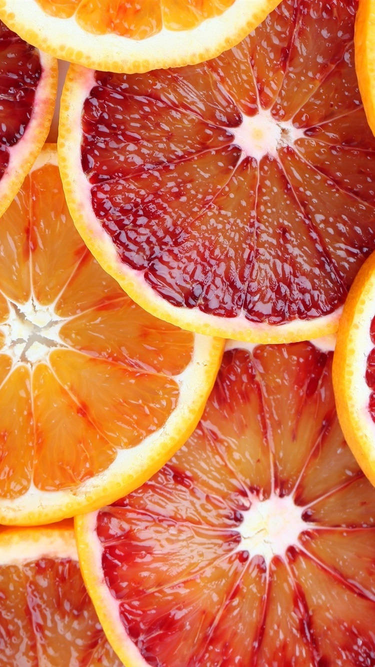 Blood Orange Citrus Fruit Ripe Wallpaper