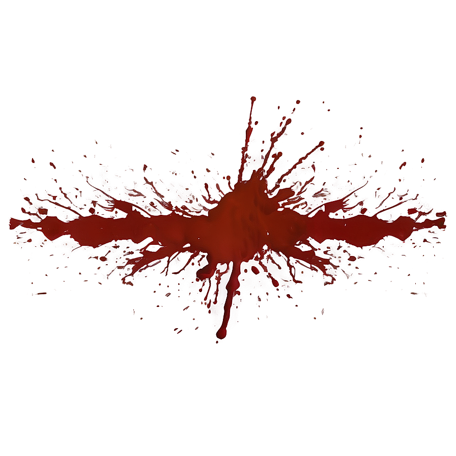 Blood Red Splatter Texture Png Btm4 PNG