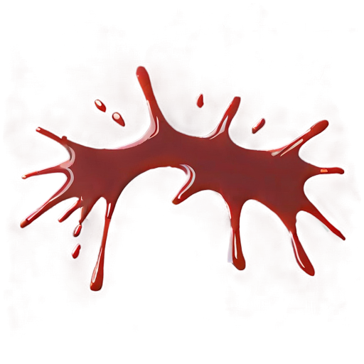 Blood Splatter A PNG