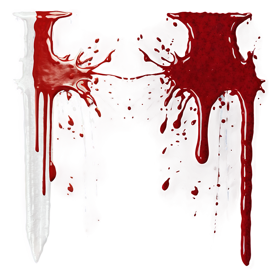 Blood Splatter Art Transparent 45 PNG