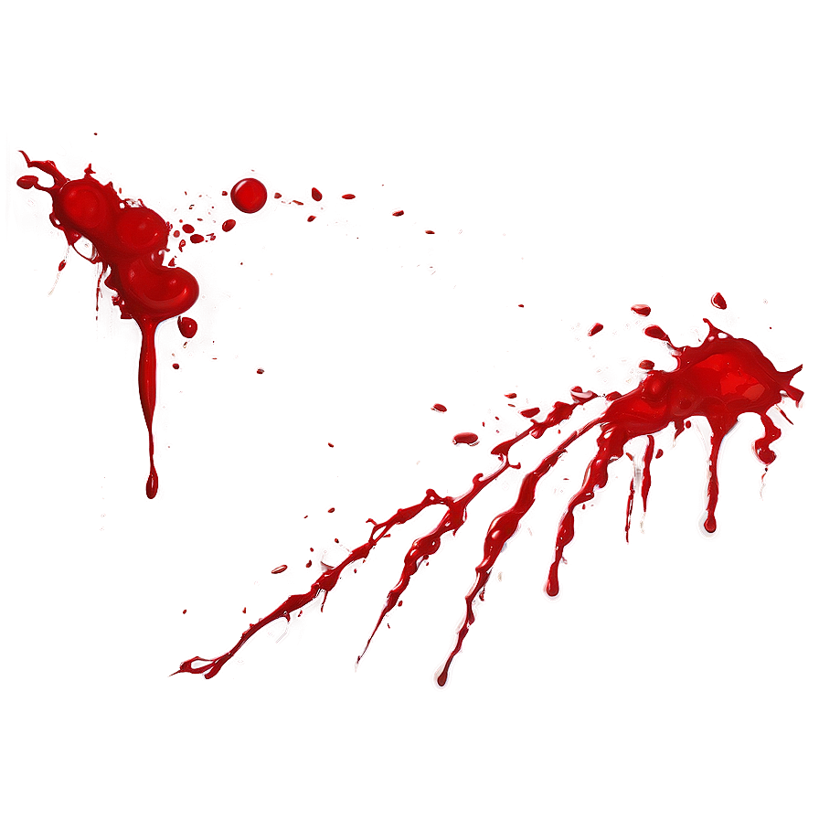 Blood Splatter Artwork Png 20 PNG