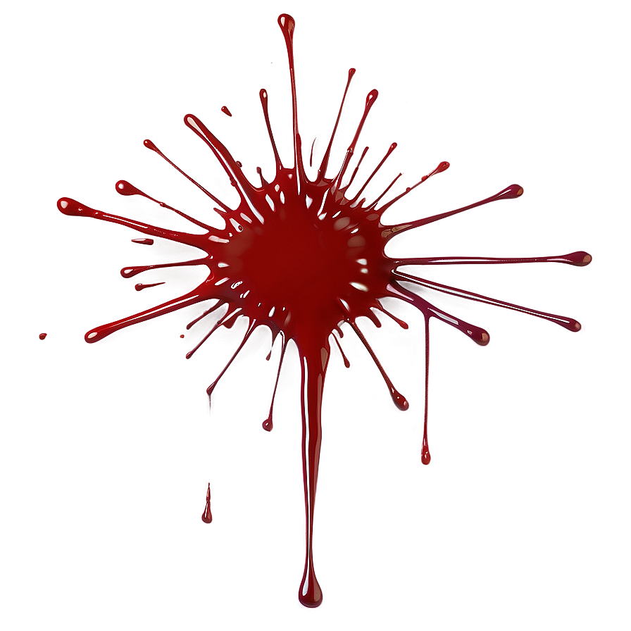 Blood Splatter B PNG