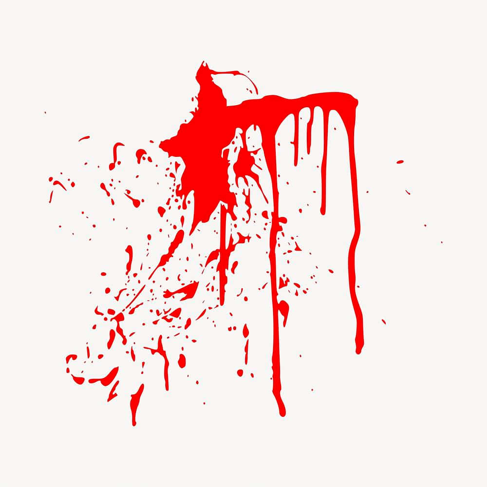 Off White Blood Splatter Portrait Background Lay Out Background