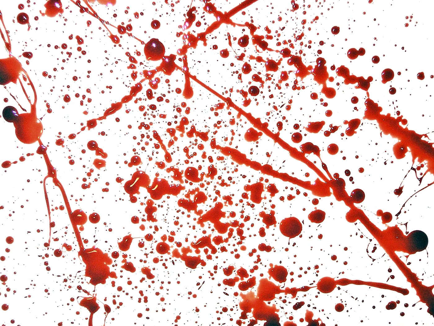 Dark Red Blood Splatter Background