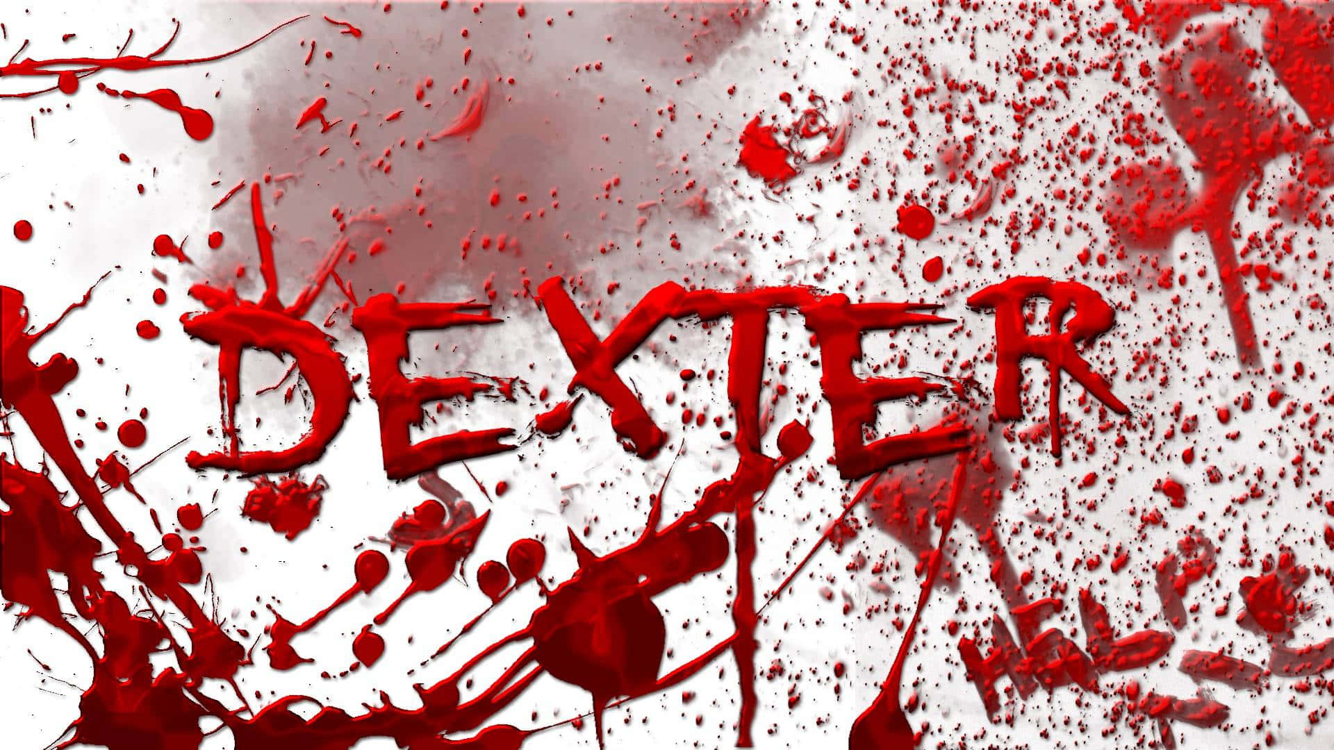 Landscape Dexter Blood Splatter Background