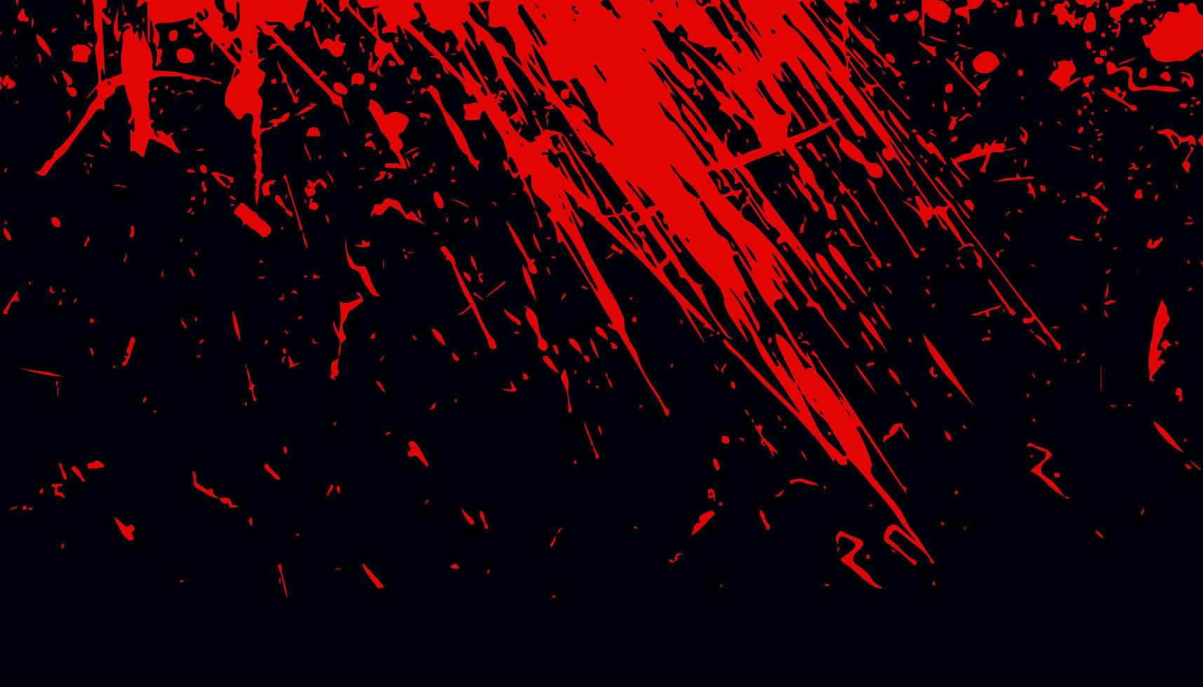 Blood Splatter Black Landscape Background Lay Out Background