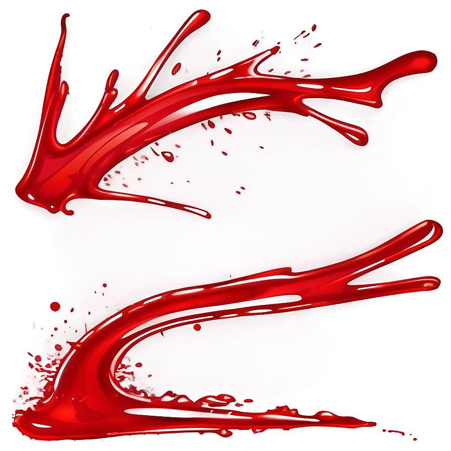 Blood Splatter Clipart Png Bju51 PNG