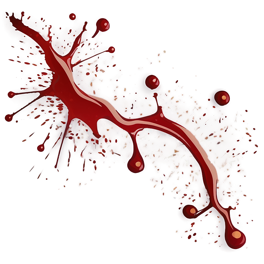 Blood Splatter Clipart Transparent Uwm95 PNG