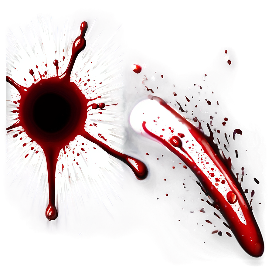 Blood Splatter D PNG