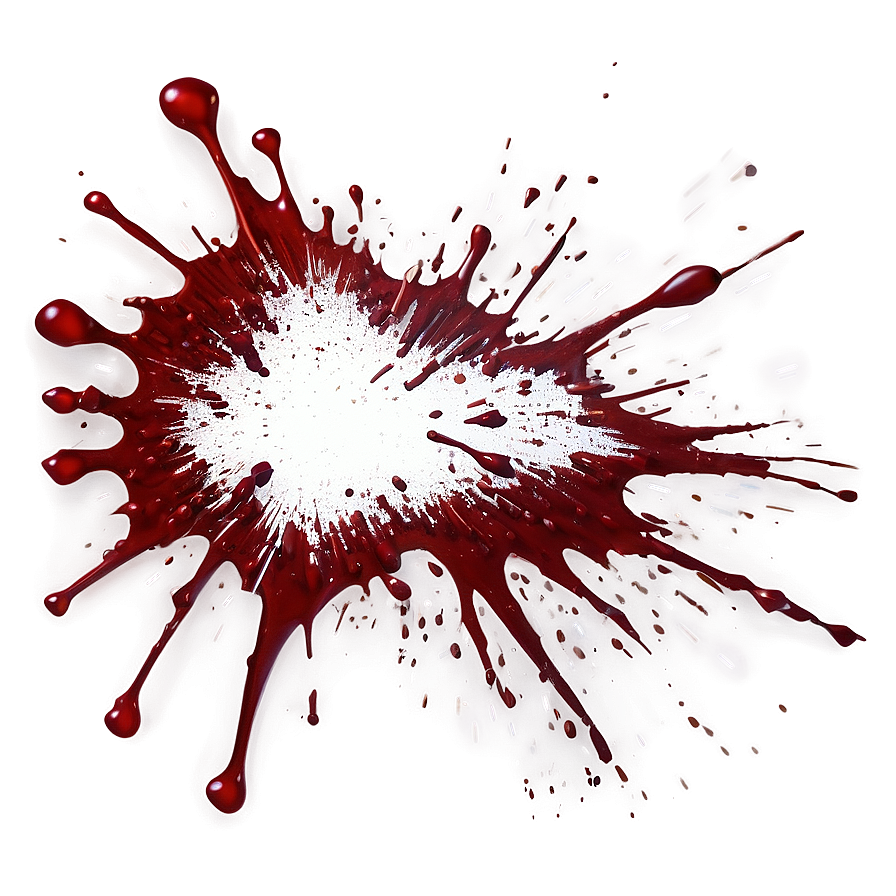 Blood Splatter For Digital Artists Png Trj12 PNG