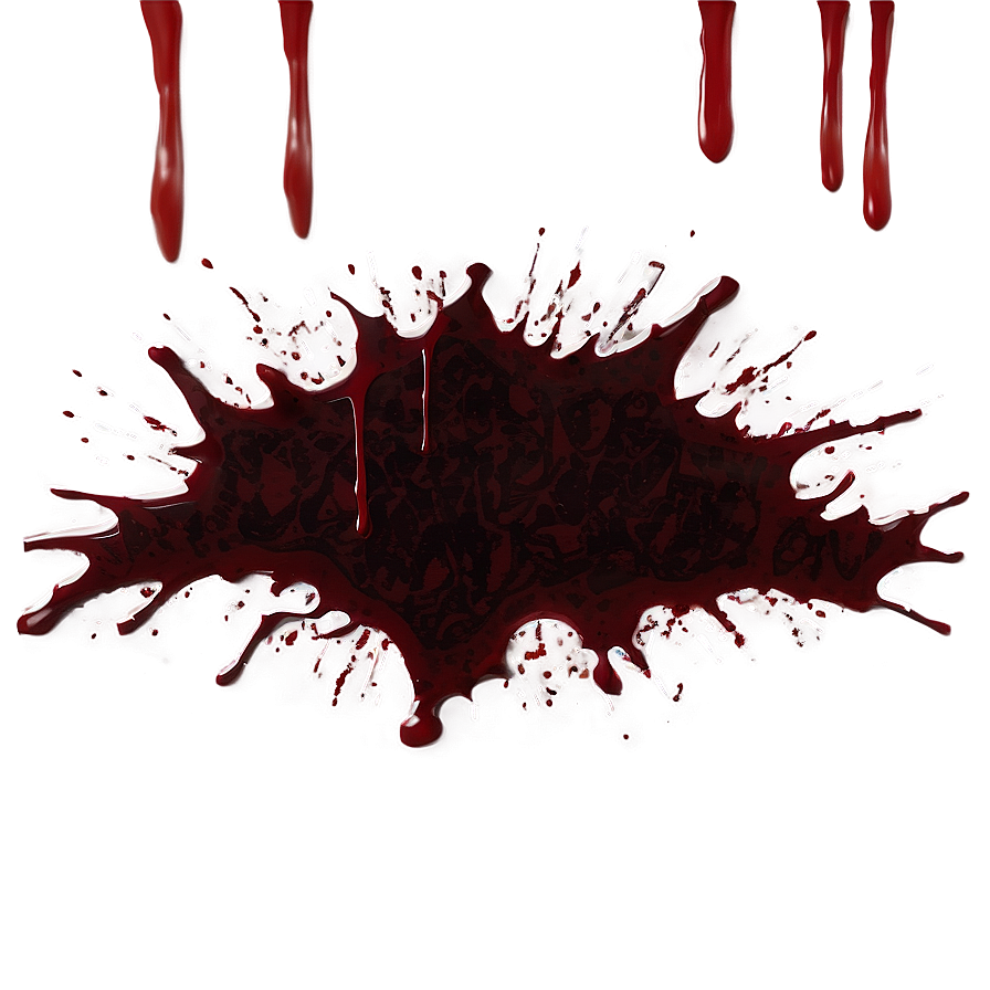 Blood Splatter For Spooky Designs Png Qto27 PNG