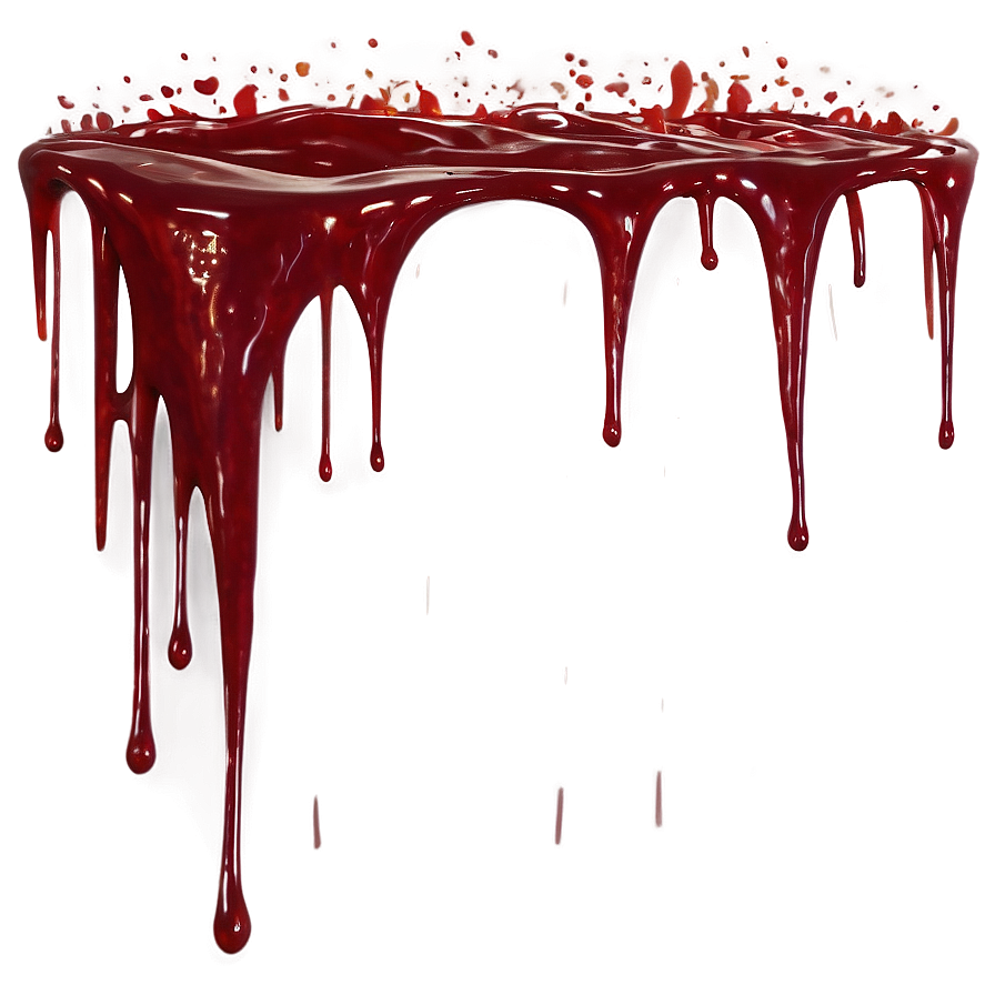 Blood Splatter For Thriller Projects Png 04302024 PNG