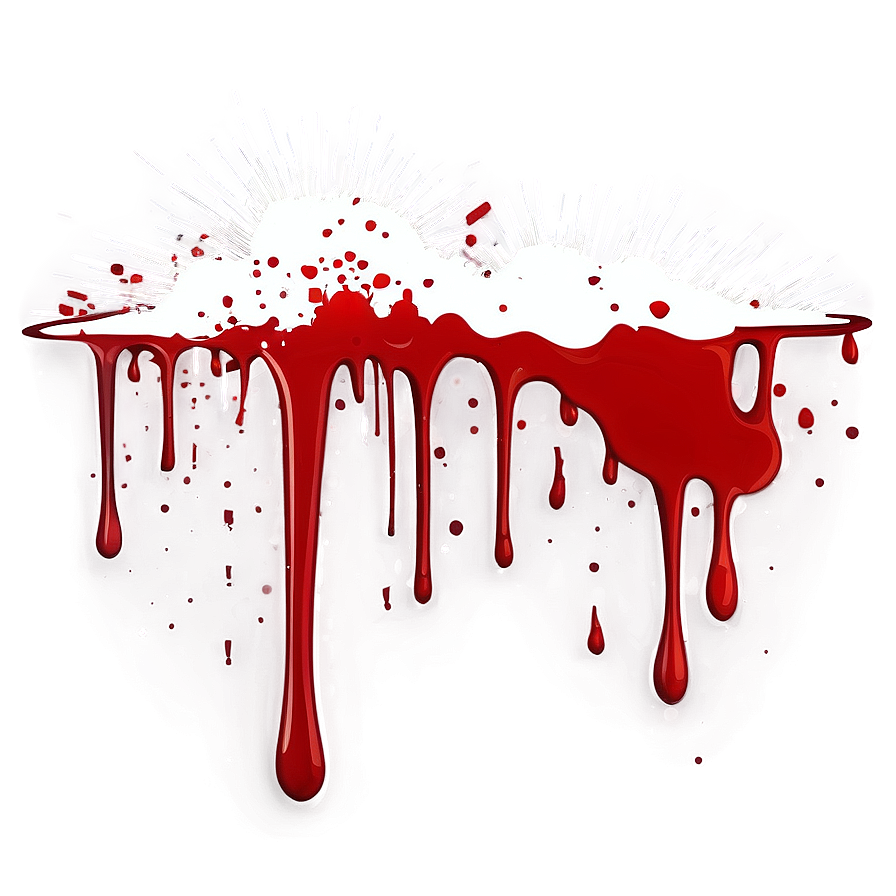 Blood Splatter Graphic Png 04302024 PNG