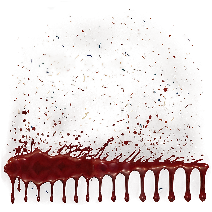 Blood Splatter Png For Editing 05262024 PNG