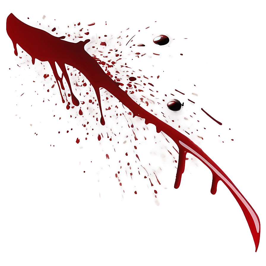 Blood Splatter Png For Graphic Design 05262024 PNG