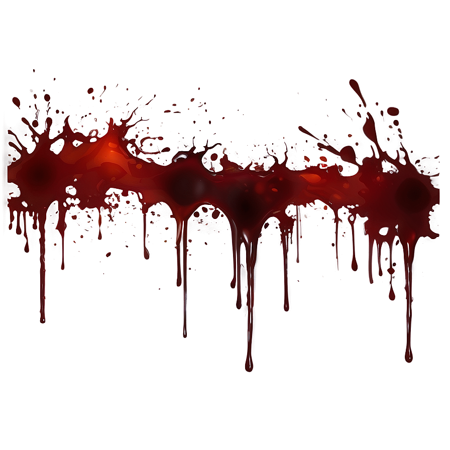 Blood Splatter Png No Background 05262024 PNG