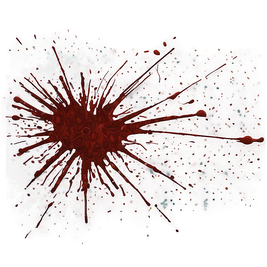 Blood Splatter Png Vector 05262024 PNG