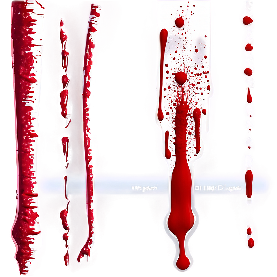 Blood Splatter Scene Transparent 05262024 PNG