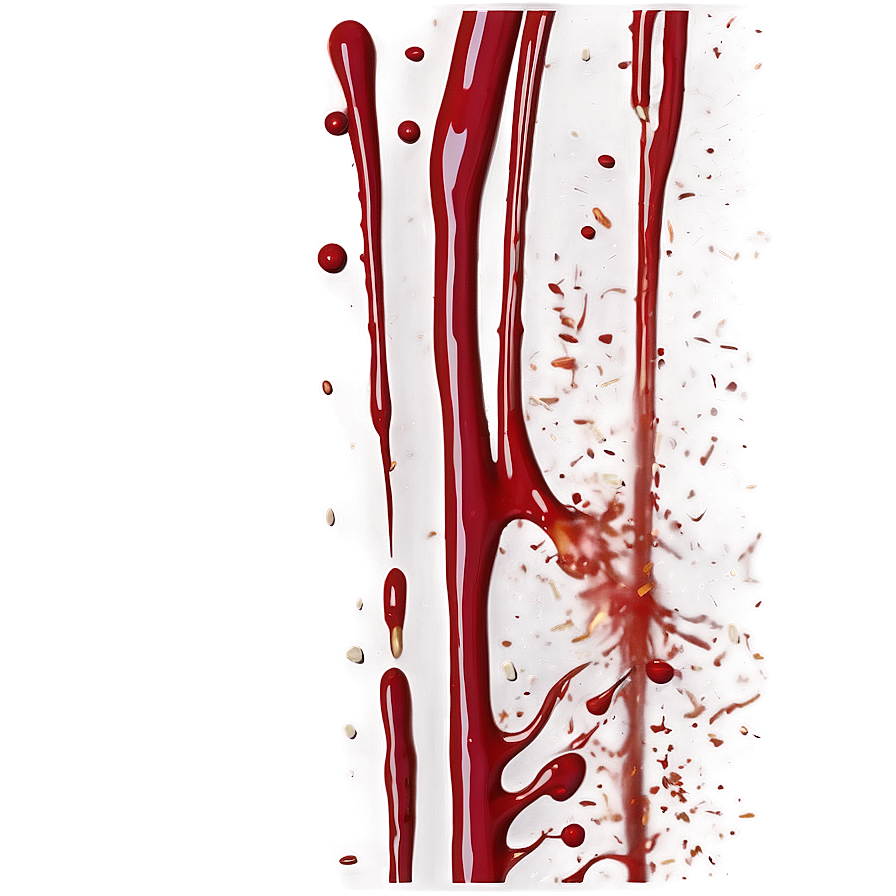 Blood Splatter Transparent Art Ecd PNG