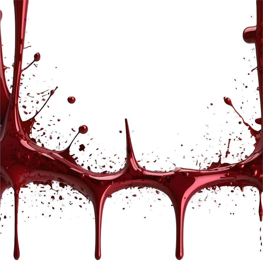 Blood Splatter Transparent Background Kxp89 PNG