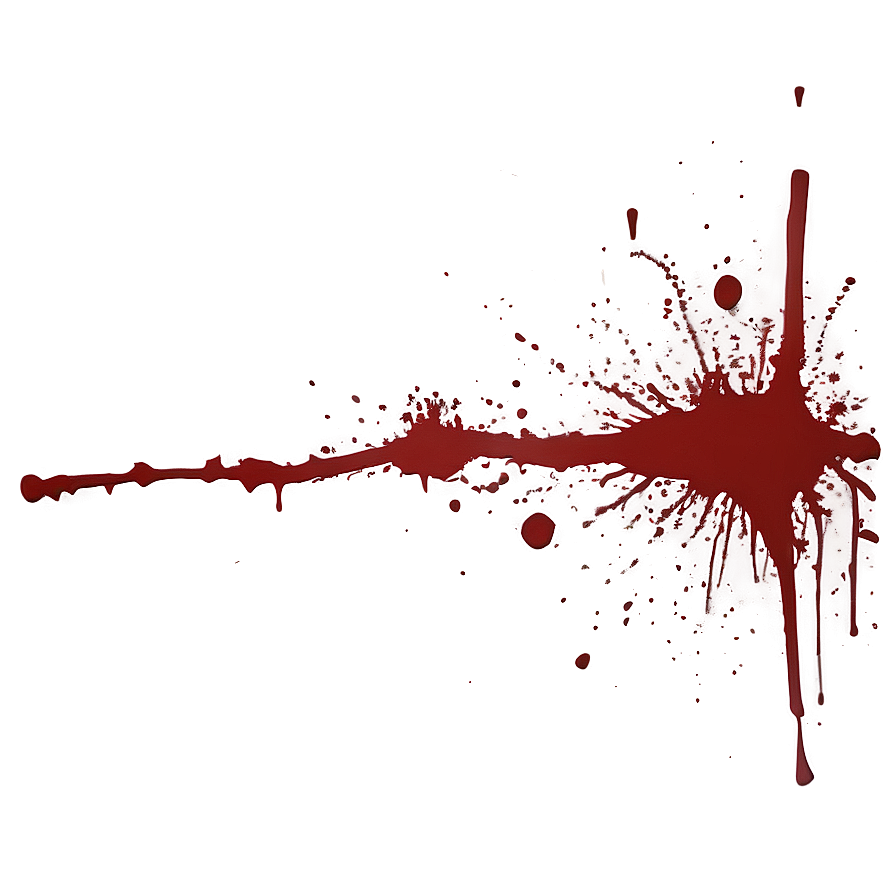 Blood Splatter Transparent Effect Wxo PNG