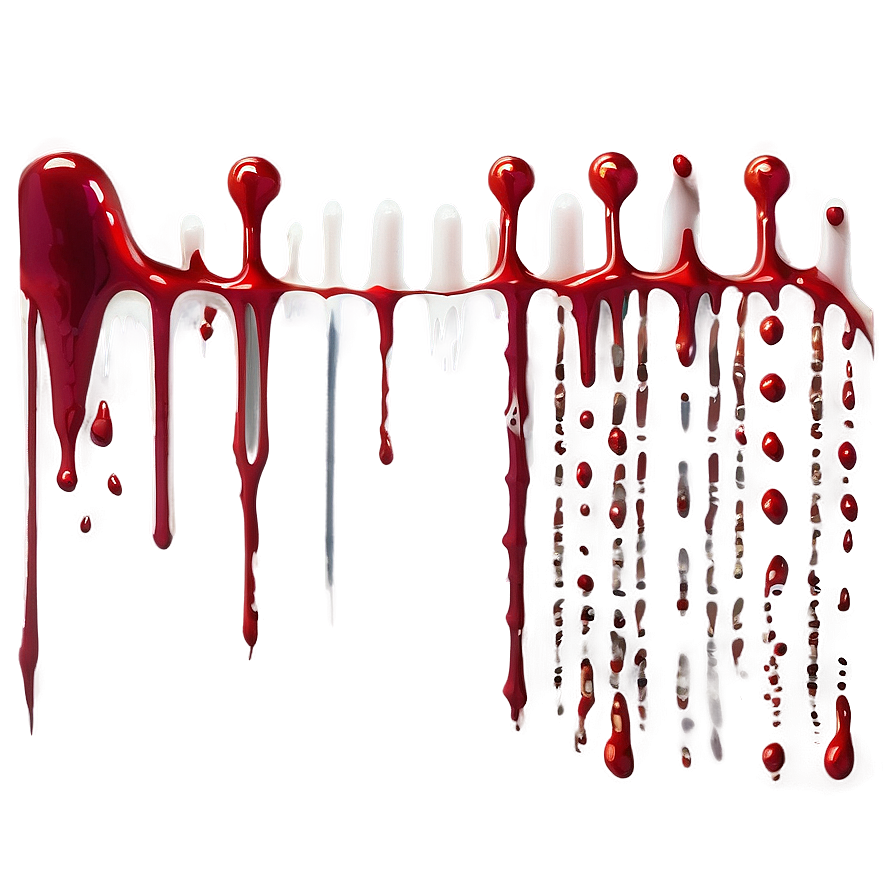 Blood Splatter Transparent For Gaming 05262024 PNG