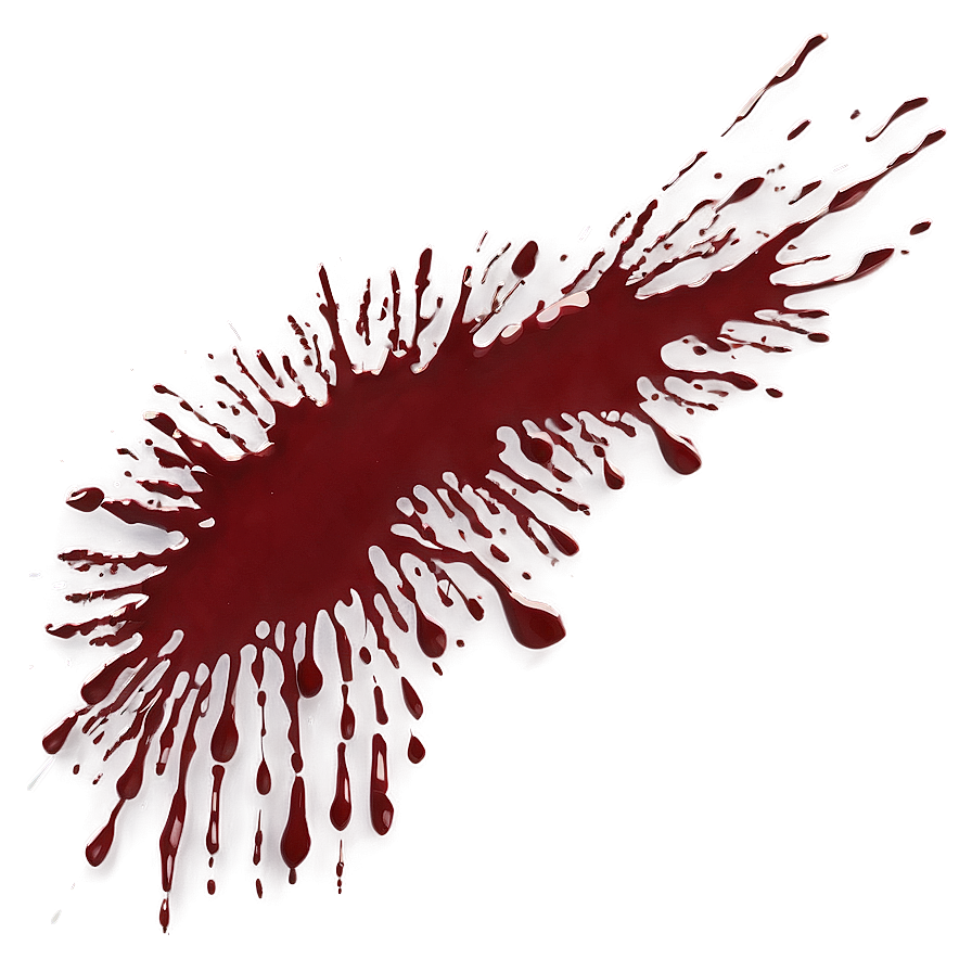 Blood Splatter Transparent For Gaming 85 PNG