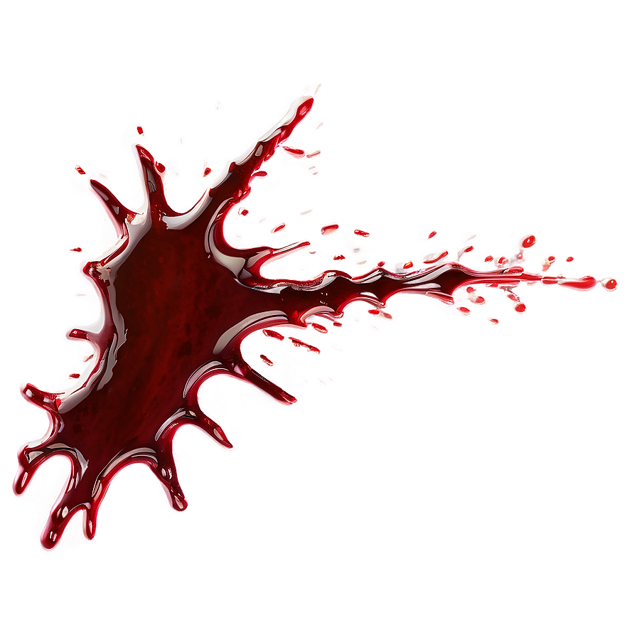 Blood Splatter Transparent For Halloween Gxe57 PNG