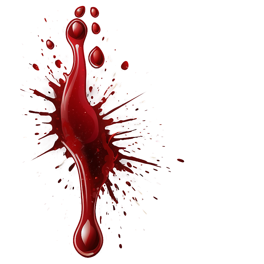 Blood Splatter Transparent Illustration 80 PNG