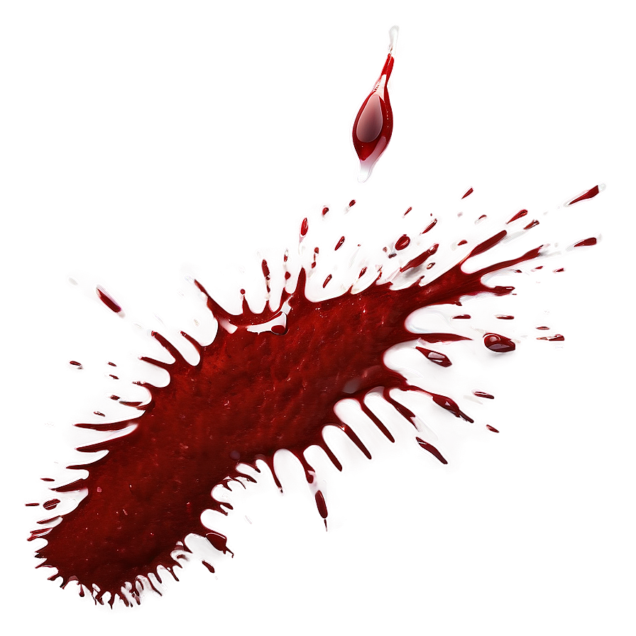 Blood Splatter Transparent Png 05262024 PNG