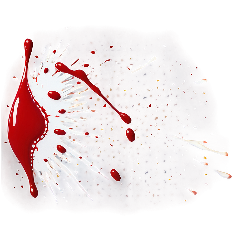 Blood Splatter Transparent Png 05262024 PNG