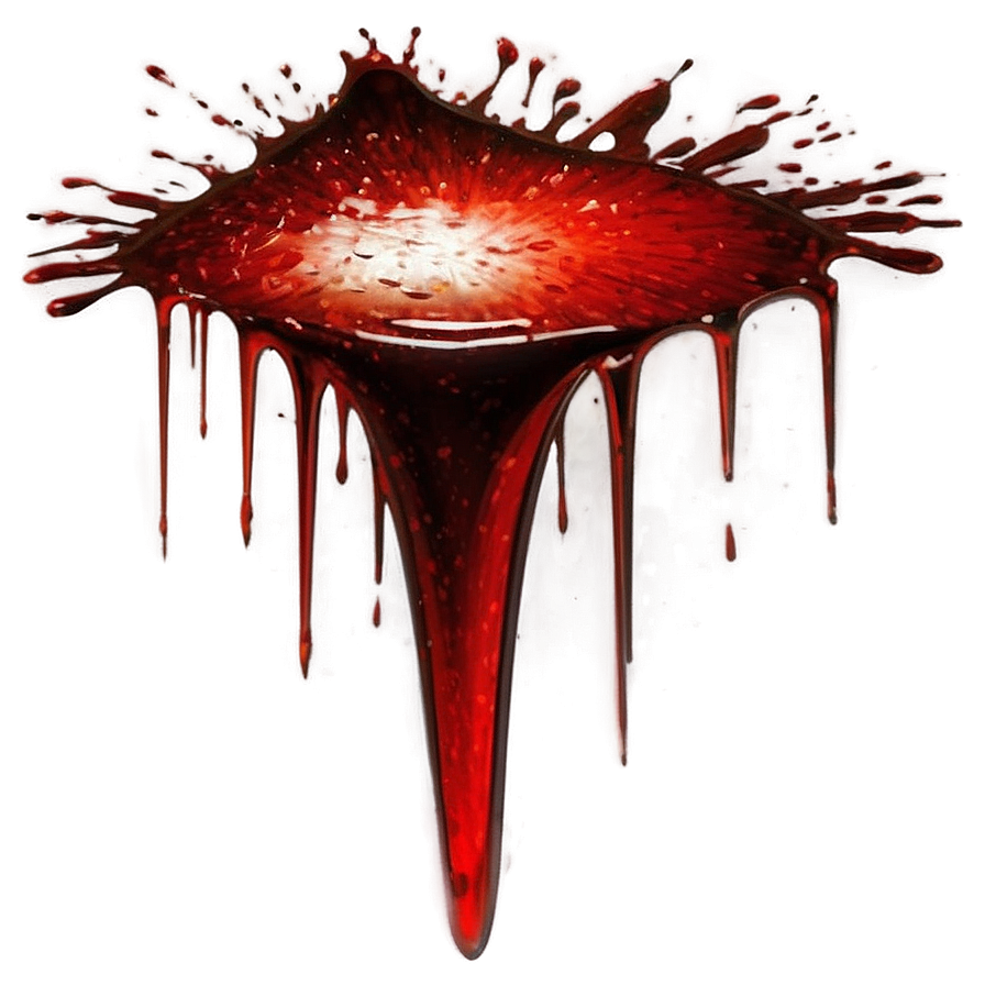 Blood Splatter Transparent Stock 05262024 PNG