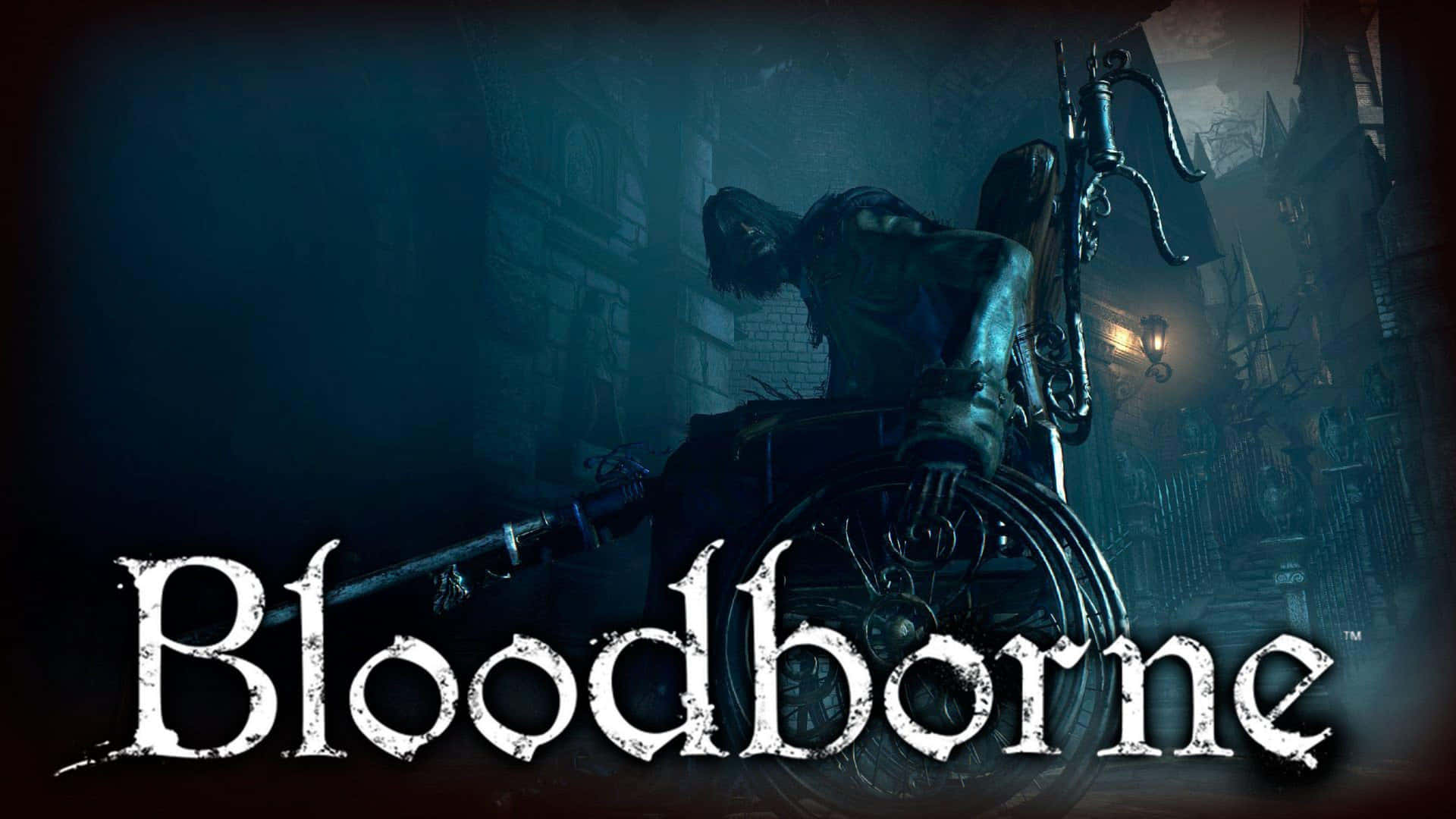Hunter exploring the mysterious world of Bloodborne
