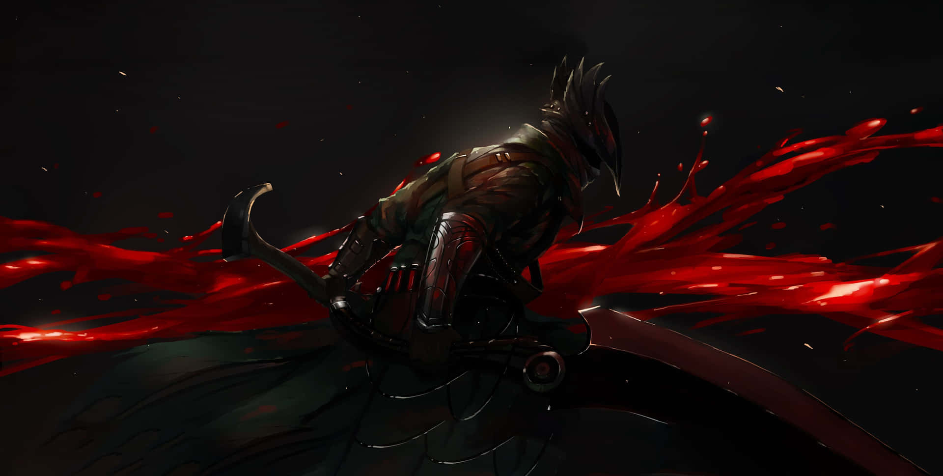 Digital Fan Art Of The Hunter Bloodborne 4K HD Wallpaper