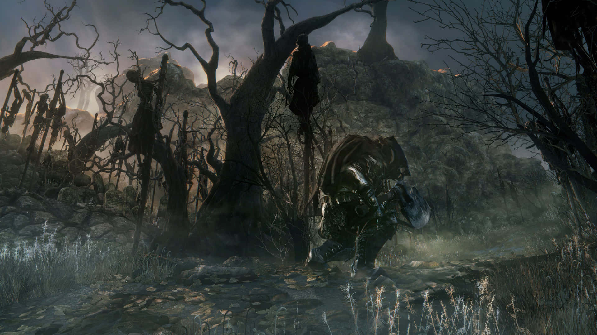 Experience the Adrenaline Rush of Bloodborne in Astounding 4K HD Wallpaper