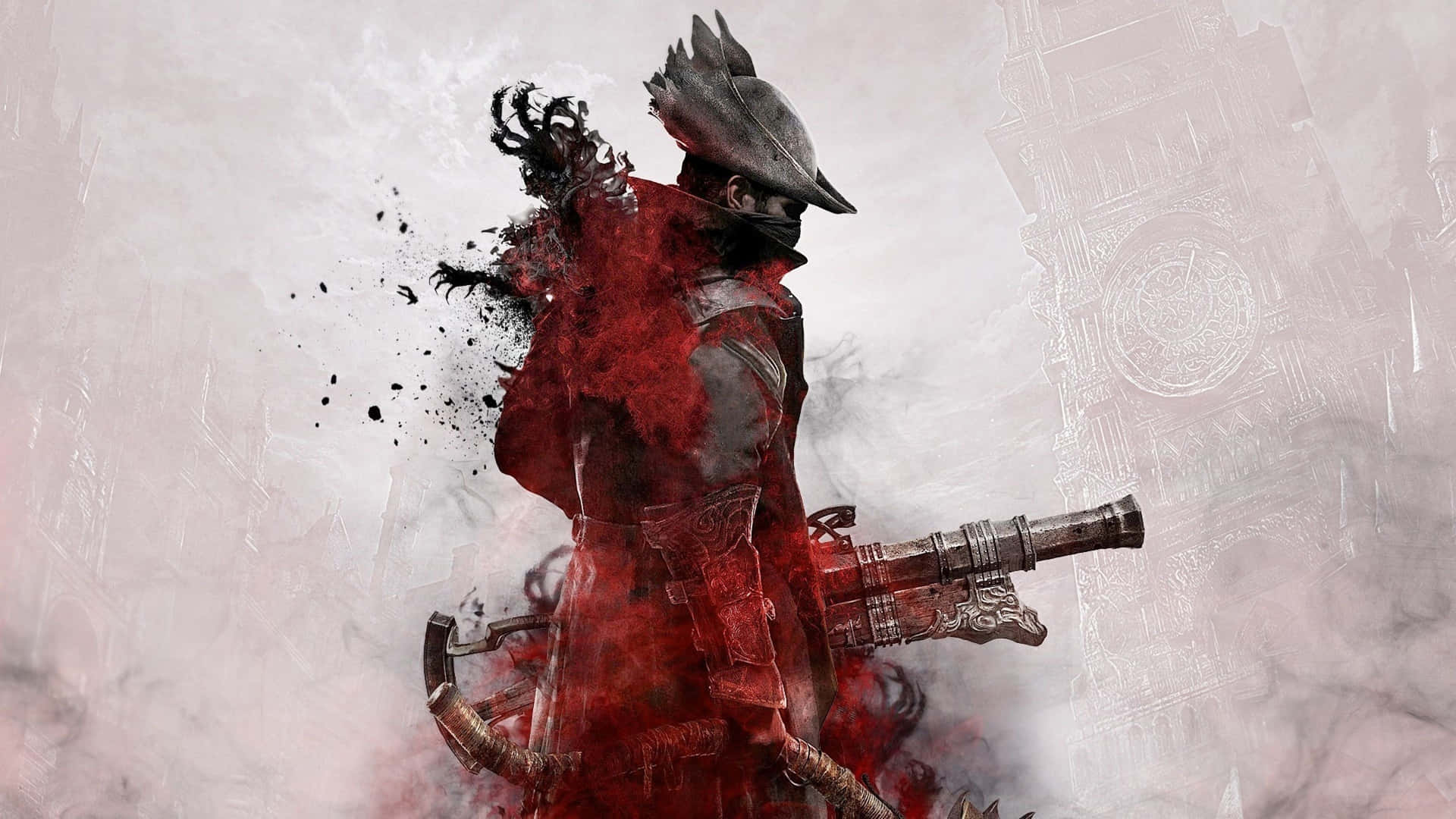 Digital Fanart Of The Hunter Bloodborne 4K HD Wallpaper