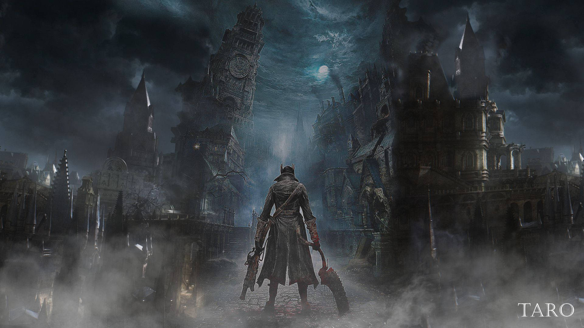 Bloodborne Game Cover Wallpaper
