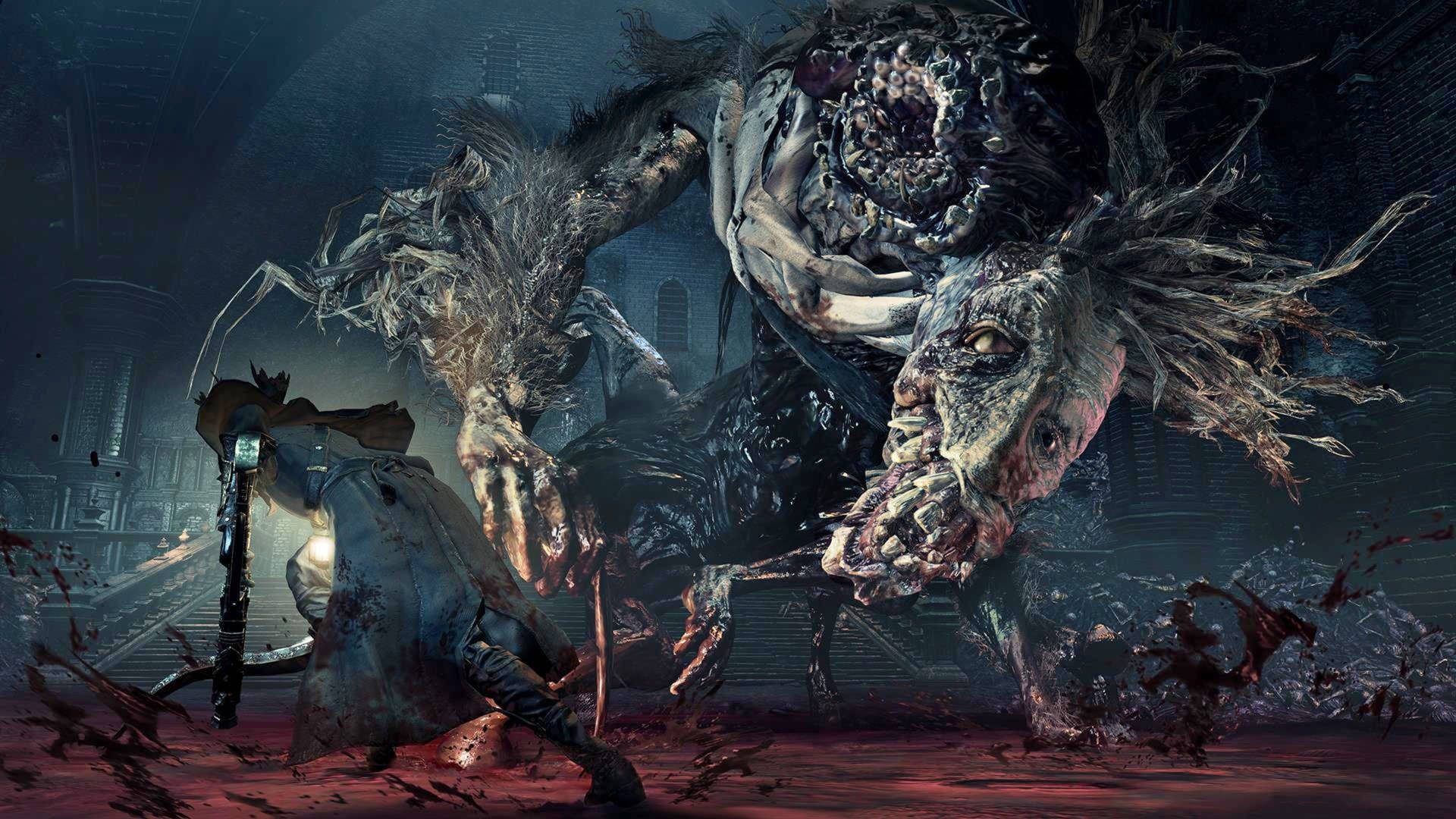 “One Hunter's Battle: A Duel between Ludwig and the Hunter from Bloodborne.” Wallpaper