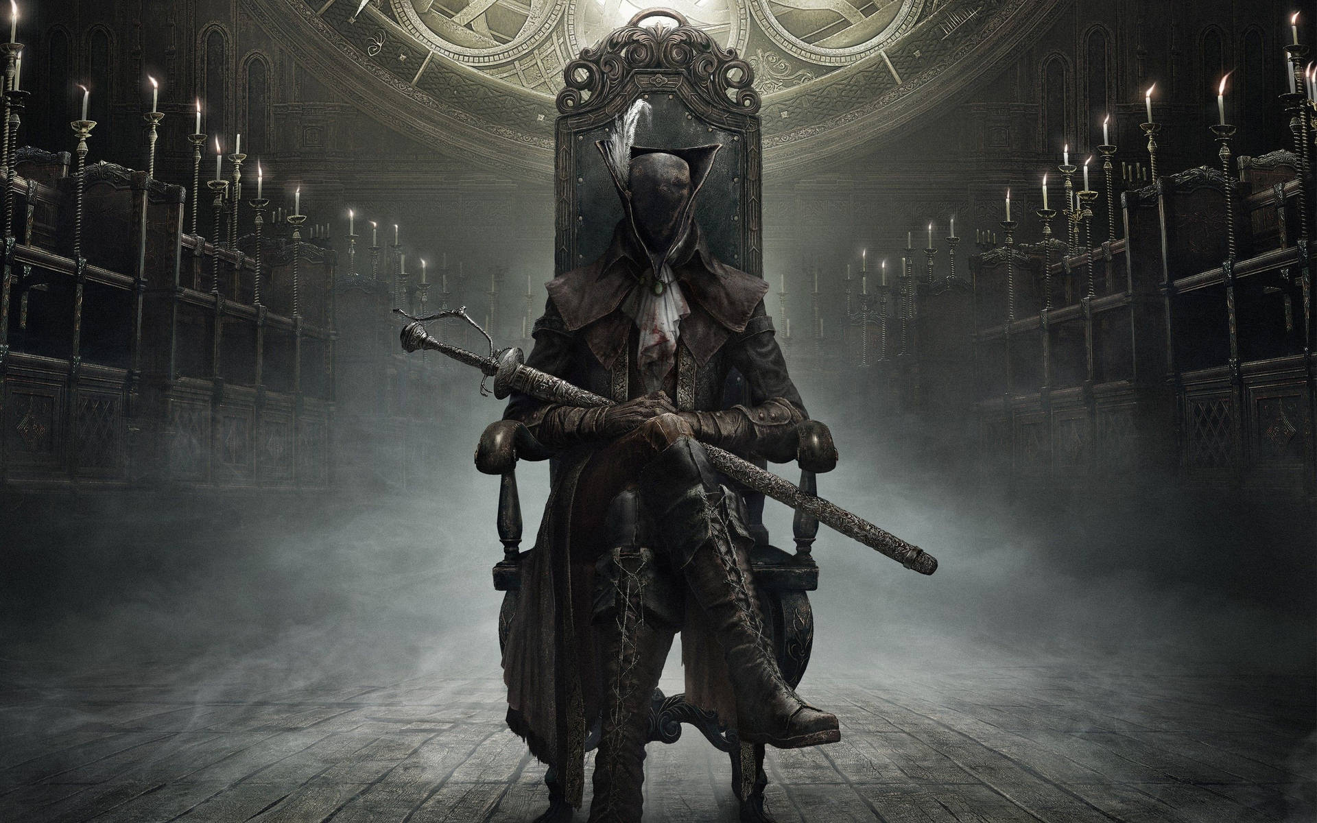 Lady Maria of the Astral Clocktower from Bloodborne Wallpaper