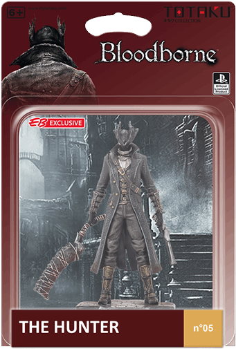 Bloodborne The Hunter Figurine Packaging PNG