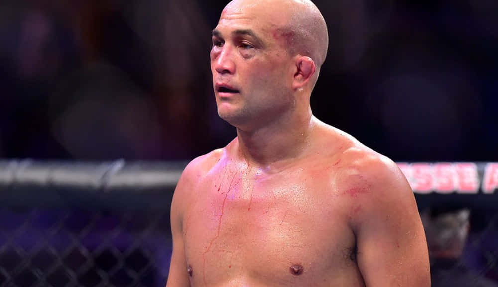 Bloodied And Bruised B.J. Penn Wallpaper
