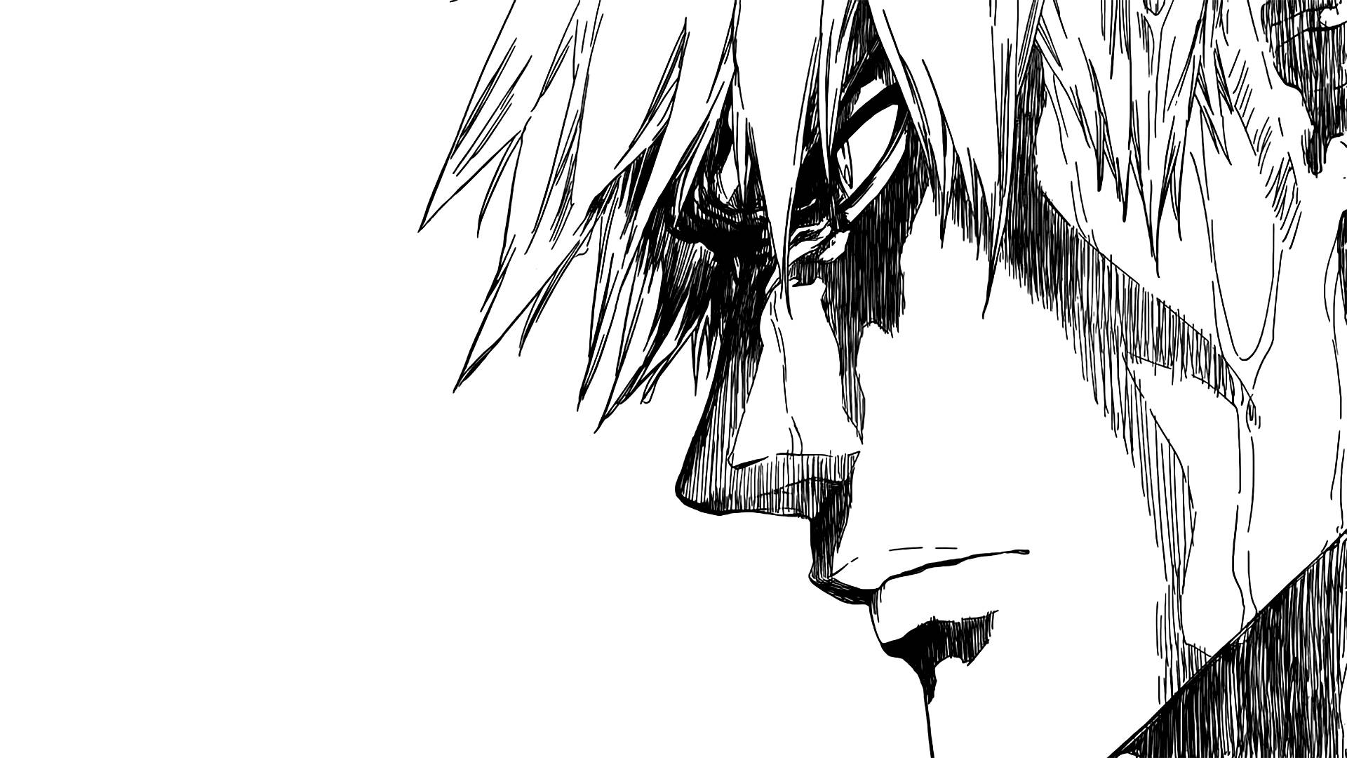 Bloodied Kurosaki Ichigo Manga Background