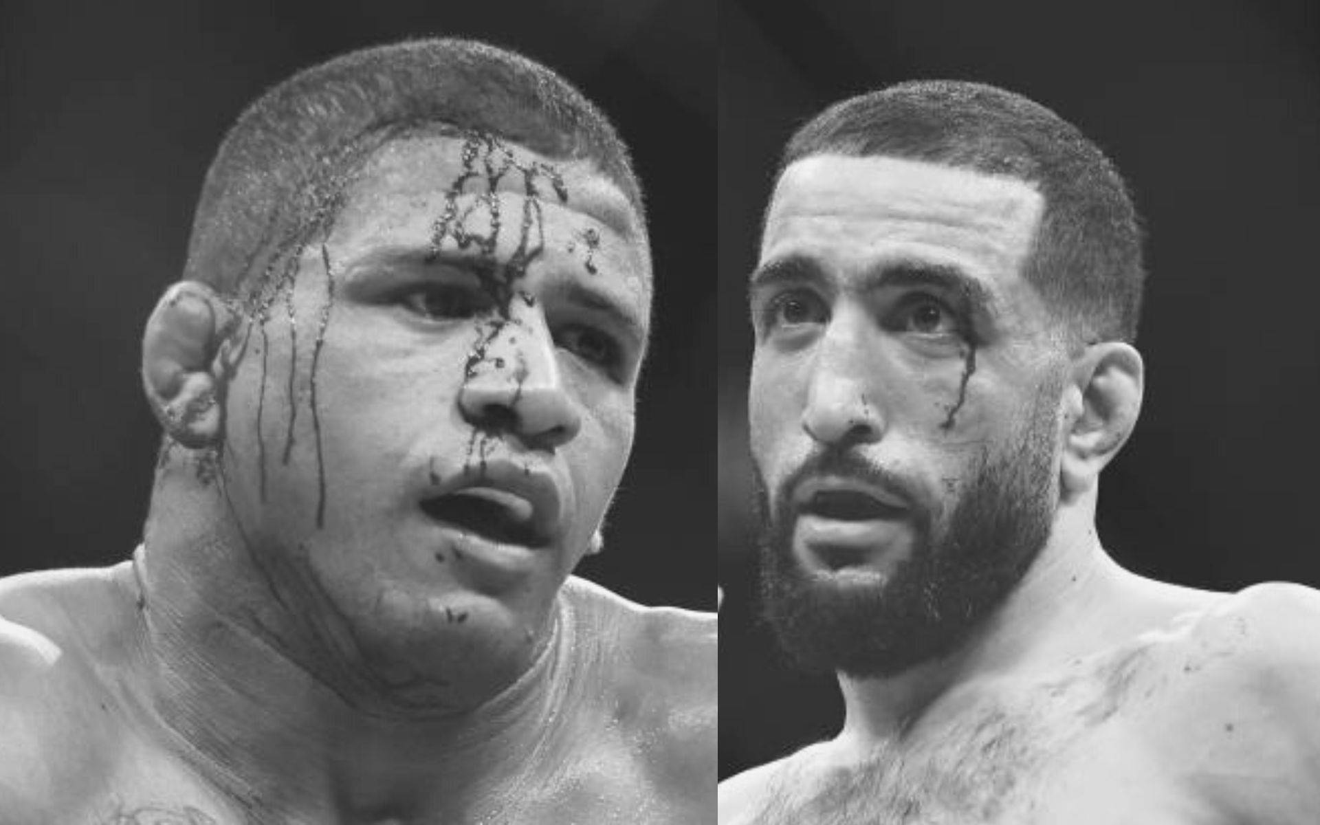 Bloody Gilbert Burns And Belal Muhammad Picture