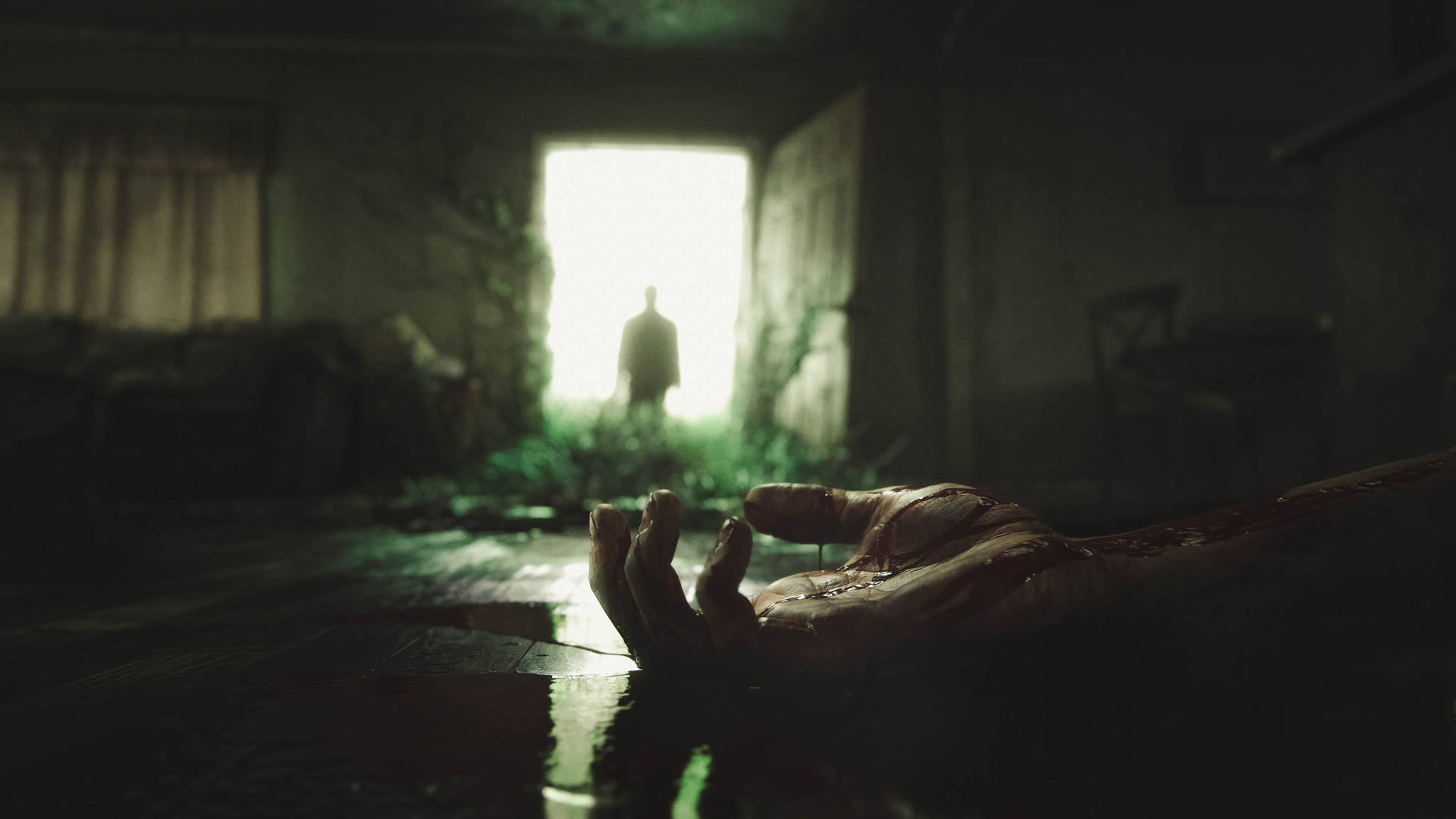 Bloody Hand In The Last Of Us 4K Wallpaper