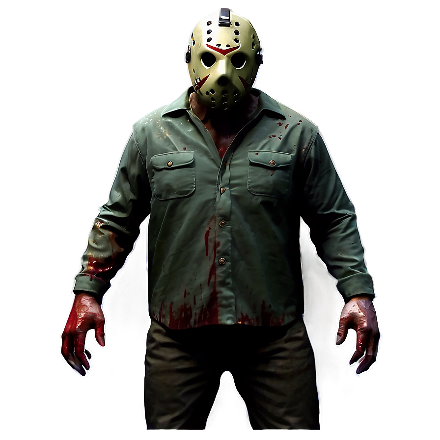 Download Bloody Jason Voorhees Png Tgi | Wallpapers.com