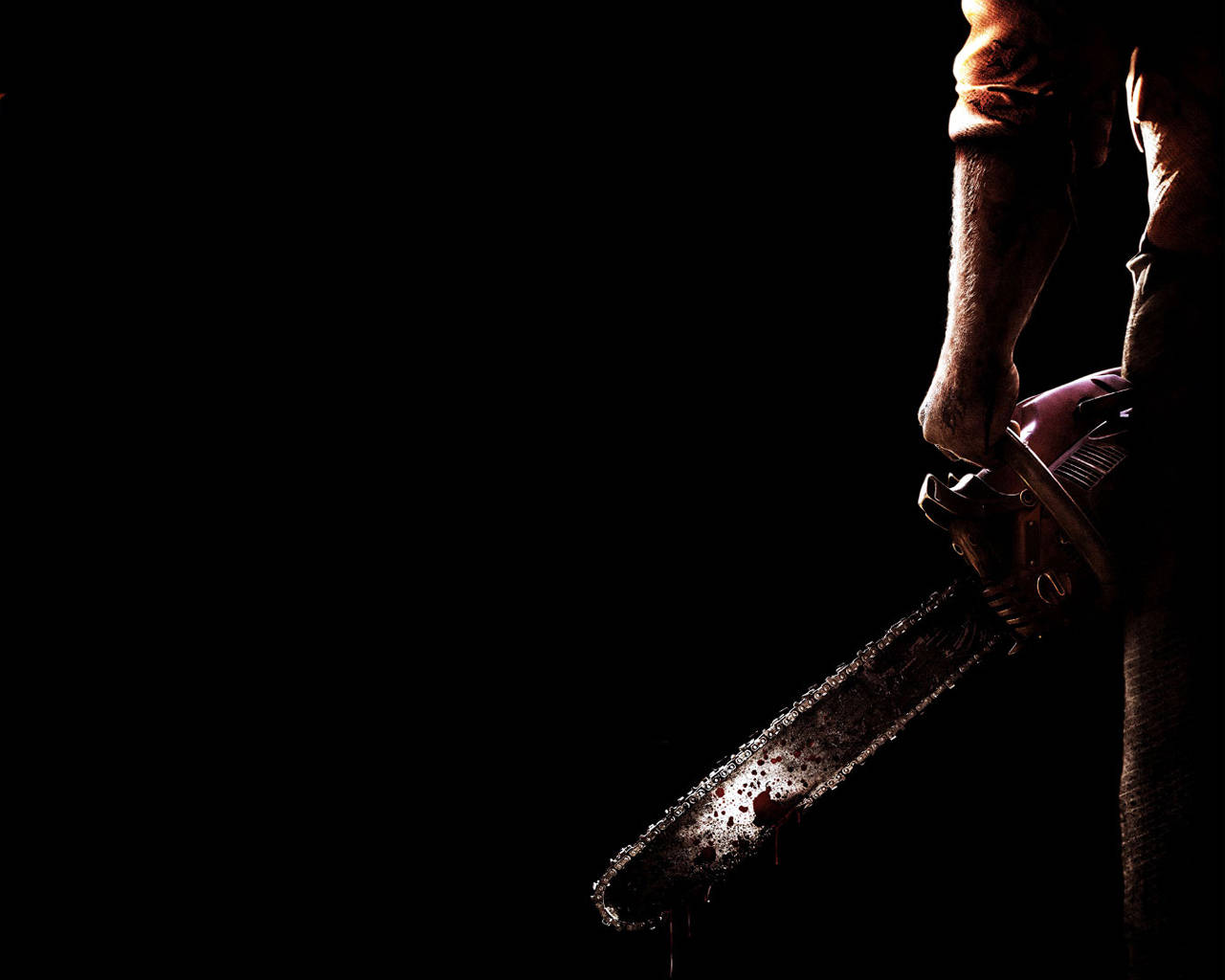 Bloody Weapon Texas Chainsaw Massacre Wallpaper